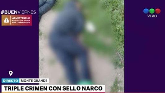 Hallan tres jóvenes muertos en Monte Grande