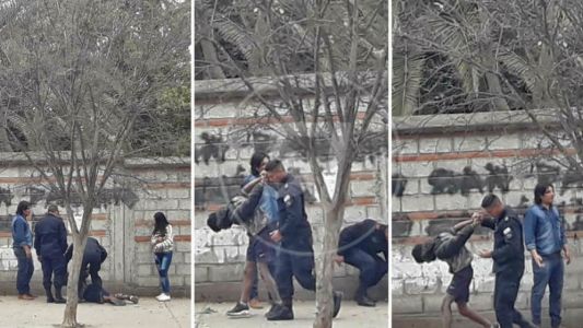 Salta: vecinos atraparon a un ladrón y lo ataron hasta que llegó la policía
