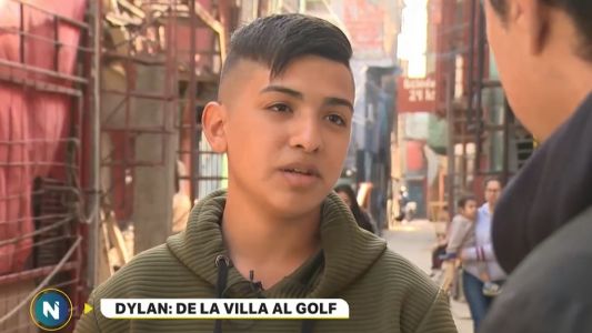 Dylan: de la Villa 31 a los campos de golf