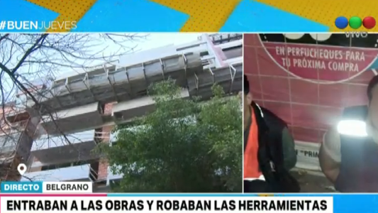 Cayó una banda que robaba en obras en construcción: hay siete detenidos