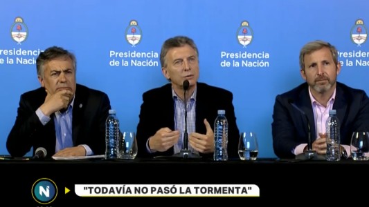 Macri: "Tuvimos que atravesar seis tormentas consecutivas"
