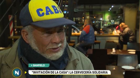 "Invitación de la casa": la cervecería solidaria de Banfield
