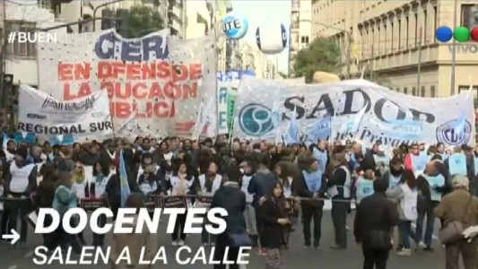 Esta semana continúan las protestas docentes en todo el país