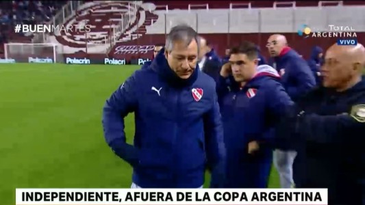 Independiente quedó eliminado de la Copa Argentina