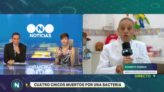 Murieron cuatro chicos por una bacteria