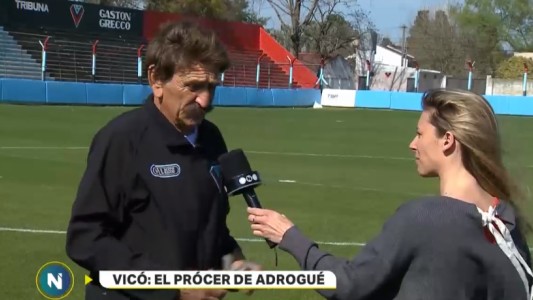 "Vivo en la concentración del club contento y feliz": Vico, DT y corazón de Brown