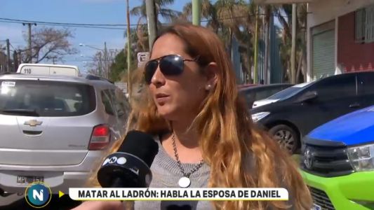 Habló la esposa del carnicero que mató a un ladrón: "Fue un accidente"