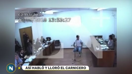 Así habló y lloró el carnicero durante el juicio: "Entraron a joderme la vida"