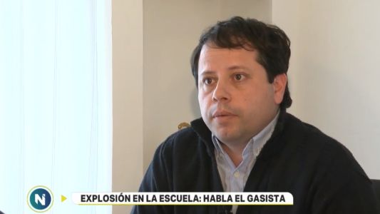 Explosión en la escuela de Moreno, habló el gasista: "Yo no maté a nadie"