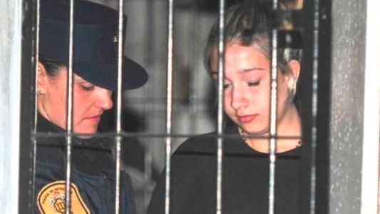 Nahir Galarza rompió el silencio: "Me pintaron como una loca"