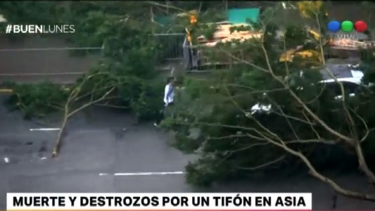 Temen 100 muertos por tifón en Filipinas