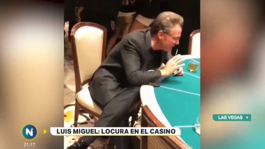 Locura en un casino en Las Vegas donde estaba jugando Luis Miguel