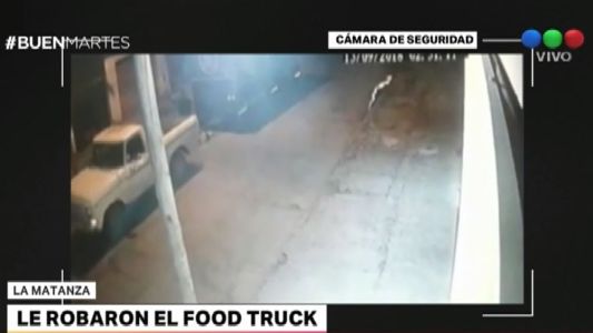 Le robaron el food truck a una familia de La Matanza