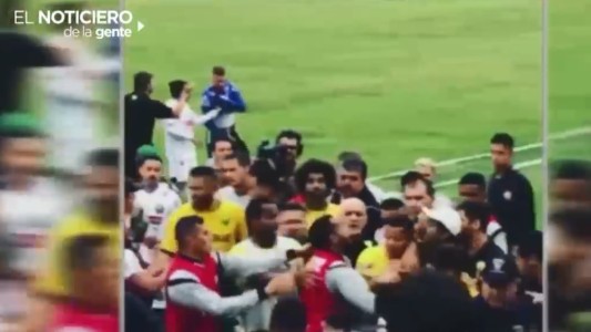 Brasil: final del ascenso, a las trompadas y con cuatro jugadores presos