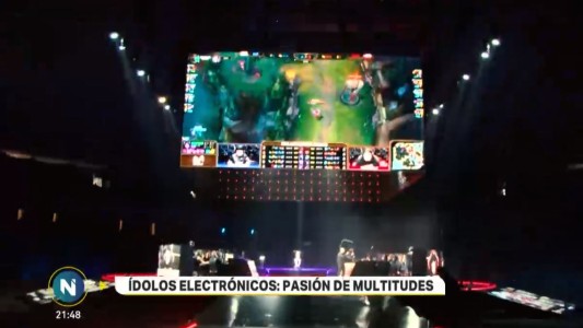 Los argentinos que jugaron la final del videojuego más popular del mundo