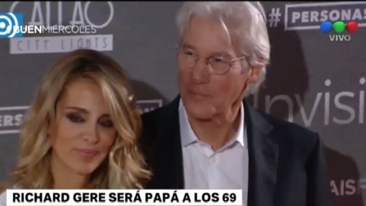 Richard Gere será padre por segunda vez a los 69 años
