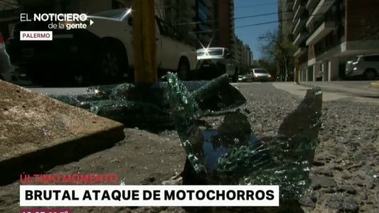 Salidera bancaria de motochorros: robaron 40 mil dólares en Palermo