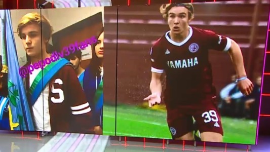 Pedro, un crack: es abanderado en el colegio y debutó en la Primera División