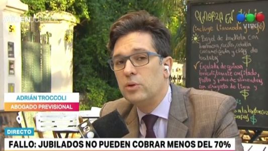 Un fallo garantiza un piso del 70% del sueldo para jubilados