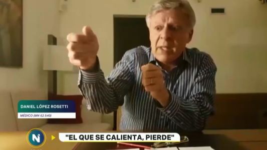 Los consejos del doctor López  Rosetti para manejar la ira