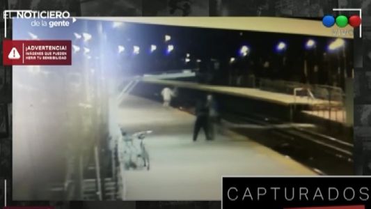 Video: así fue el ataque al hombre que murió en el tren Belgrano Norte