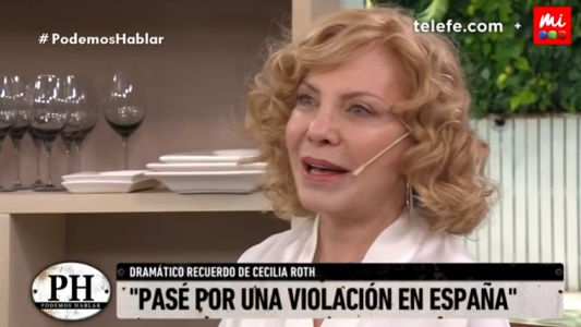 Cecilia Roth: "Pasé por una violación en España"