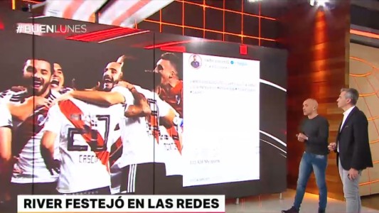 River festejó en las redes
