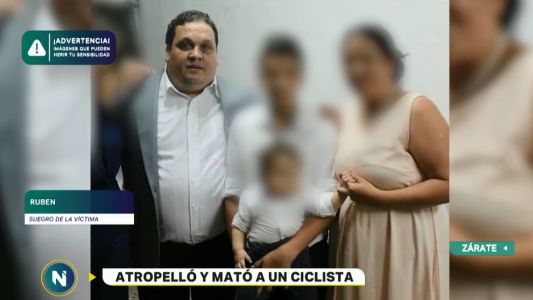 Zárate: un ciclista murió tras ser atropellado por una camioneta