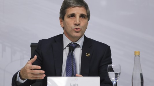 Luis Caputo renunció a la presidencia del Banco Central