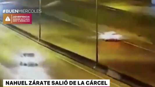 Nahuel Zárate salió de la cárcel