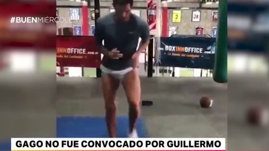 Gago no fue convocado