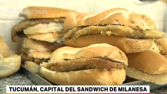 Tucumán tiene el mejor sandwich de milanesa del país