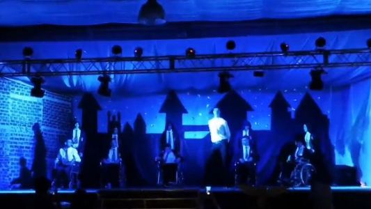 Fiesta del estudiante: bailaron en sillas de ruedas por la inclusión