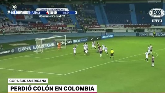 Colón perdió en Colombia