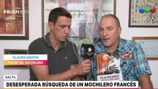 Desesperada búsqueda de un mochilero francés en el norte argentino