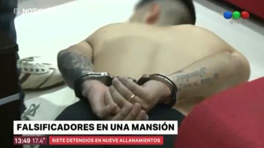 "Los Artistas" la banda que falsificaba todo lo que le pedían y vivía en una mansión