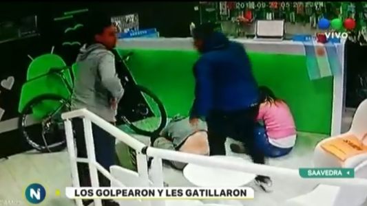 Terror en un local de celulares por un violento robo
