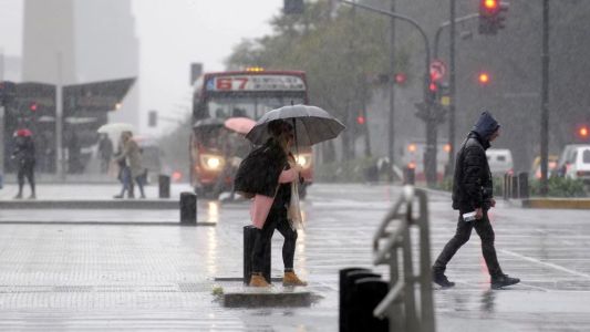 Alerta por tormentas y posible caída de granizo en Capital y el conurbano