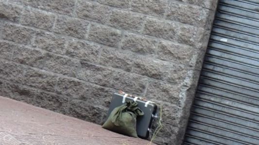 VIDEO: Así detonaron un maletín sospechoso en Villa Urquiza