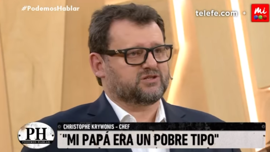 La fuerte historia de Christophe y su papá: "Es un pobre tipo que nunca asumió su rol"