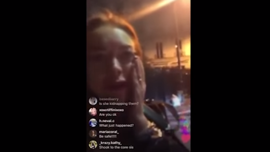 Polémico video: Lindsay Lohan intentó llevarse a dos nenes refugiados y fue golpeada por la madre