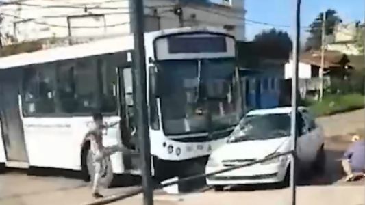Video: la furia, después del choque