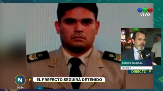 El prefecto declaró y asegura que el disparo fatal se produjo en un forcejeo