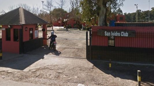 Le prohibieron ingresar al San Isidro Club porque debe $800 mil de cuota alimentaria