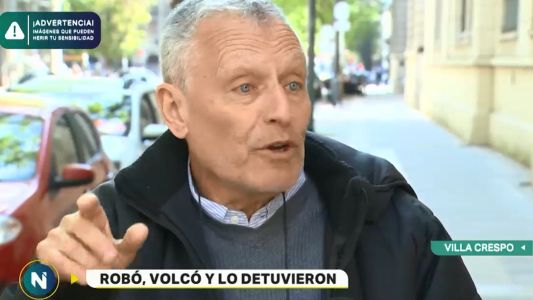 Habló el taxista al que le robaron el auto en Villa Crespo