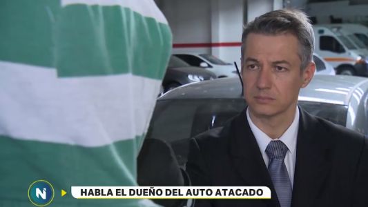 "Caza Uber": habla el dueño del auto atacado