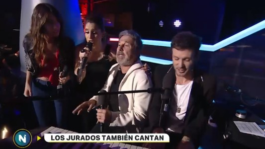 "La Voz Argentina": los jurados también cantan