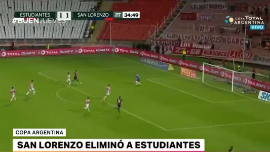 San Lorenzo eliminó a Estudiantes