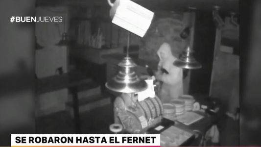Se robaron hasta el fernet