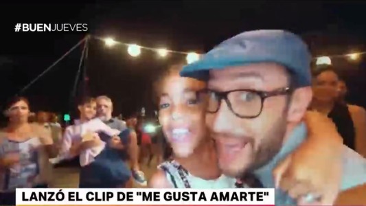 Luciano Pereyra lanzó el clip de "Me gusta amarte"